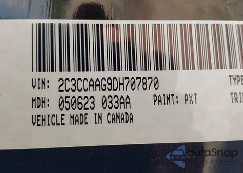 2013 Chrysler 300 Motown from USA, damaged, VIN 2C3CCAAG9DH707870